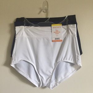 Warner’s Brief No Muffin Top 3 Pack White Navy